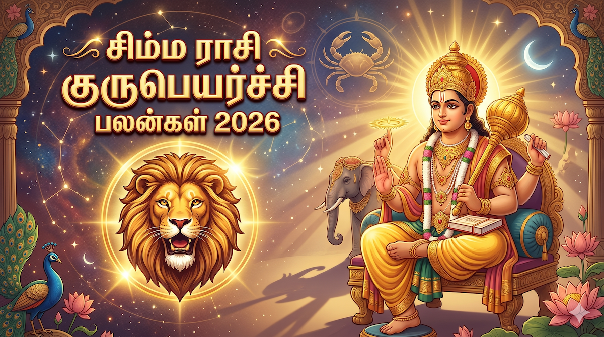 சிம்ம ராசி குரு பெயர்ச்சி பலன்கள் 2026