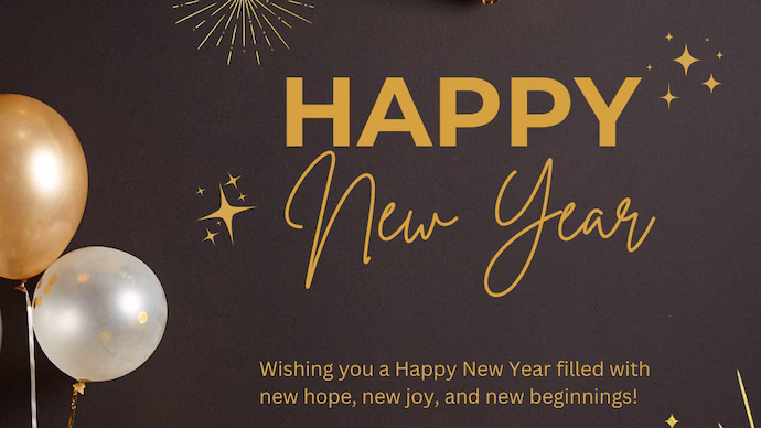 Happy New year wishes