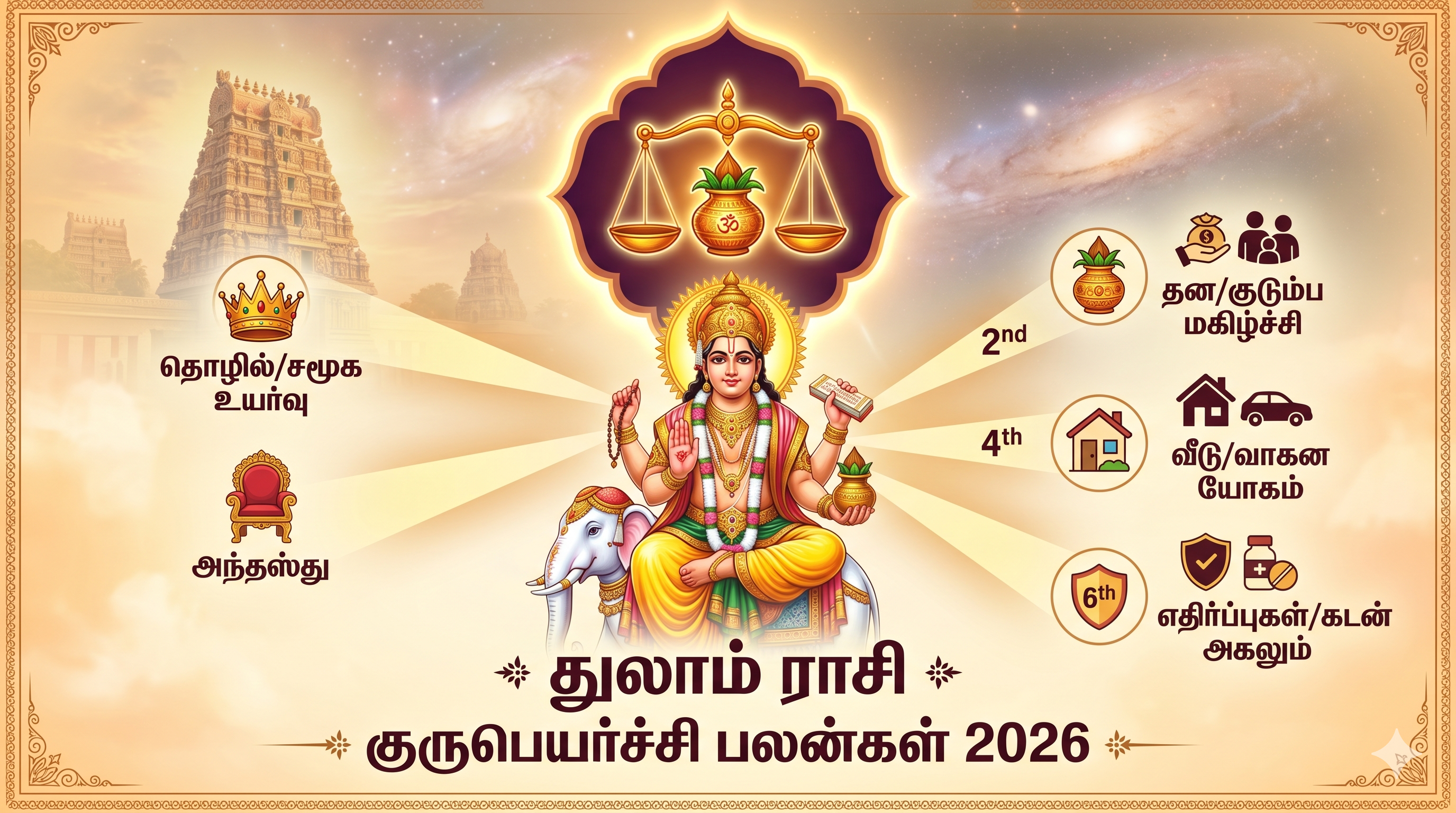 துலாம் ராசி குரு பெயர்ச்சி 2026