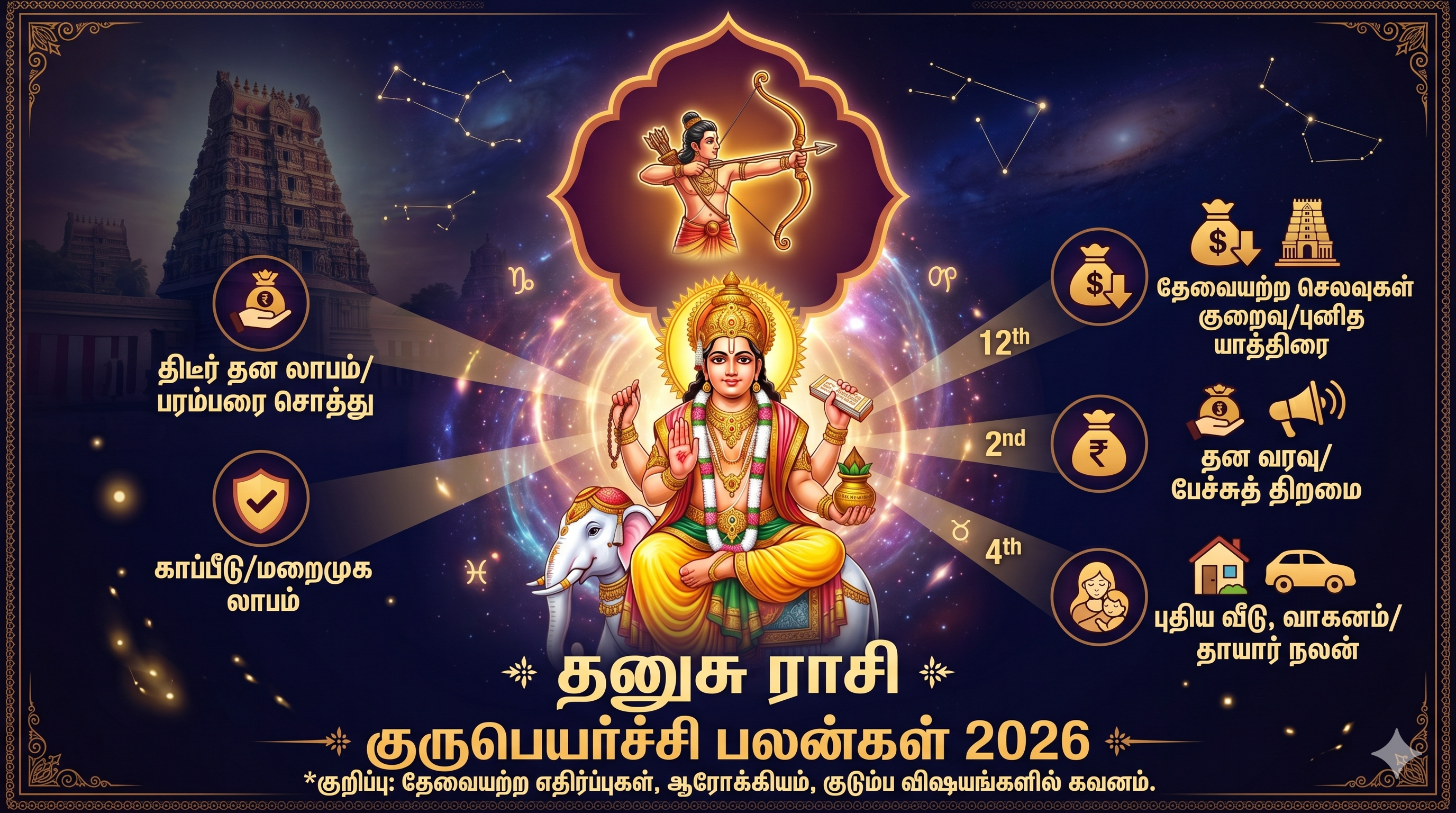தனுசு ராசி குரு பெயர்ச்சி 2026