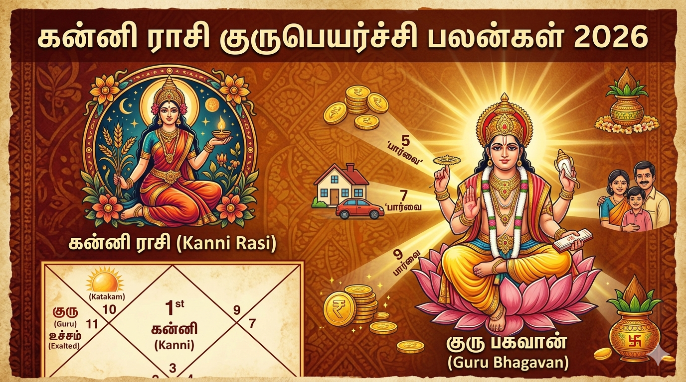 கன்னி ராசி குரு பெயர்ச்சி 2026
